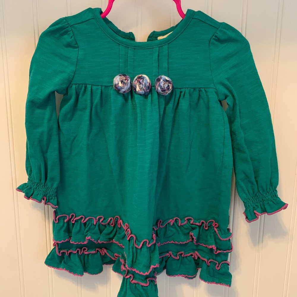 Matilda Jane Green Dress- perfect for Christmas!